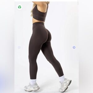 Paragon Fitwear Chocolate Brown Sculpting High-Waist Leggings